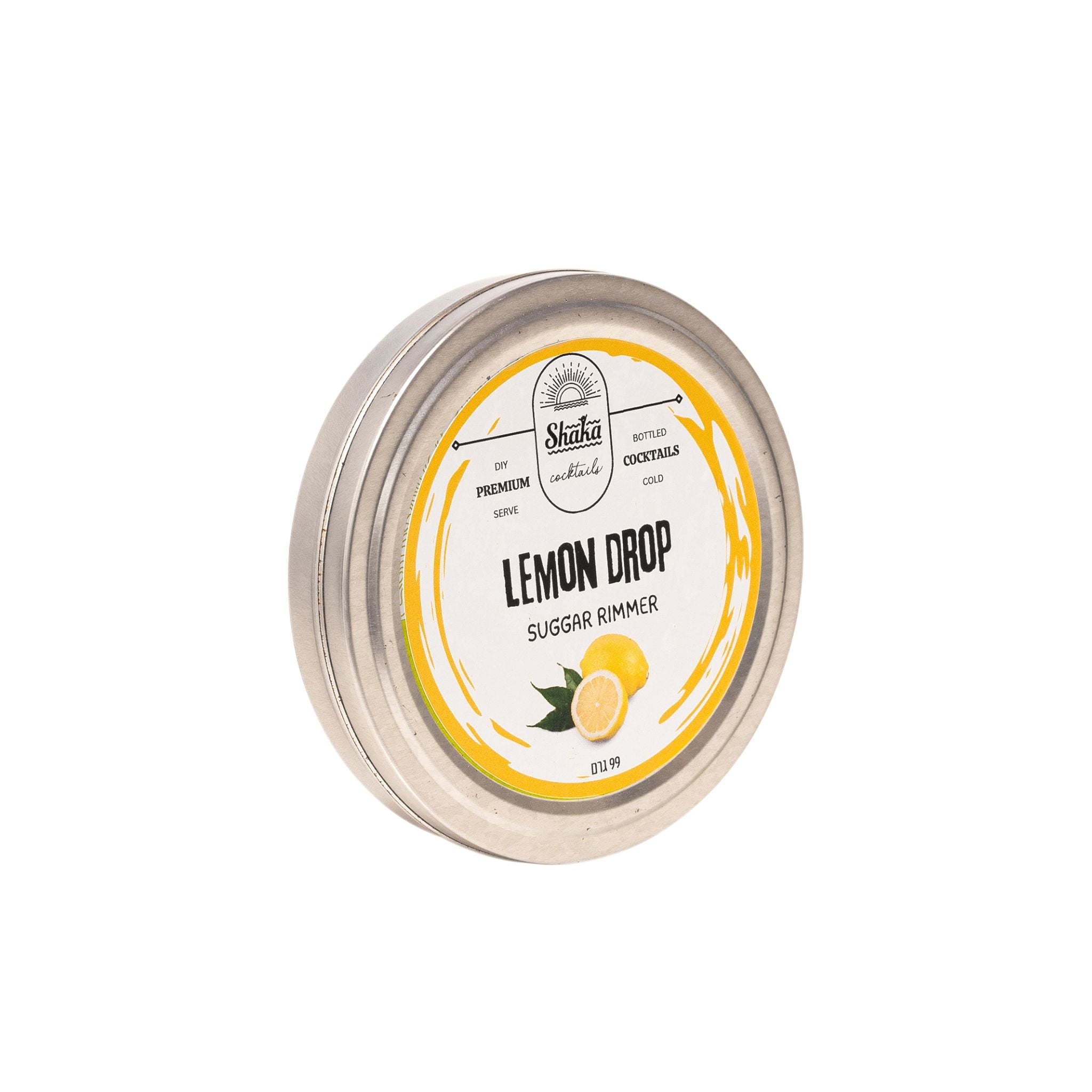 אבקת לימון כתר אכיל לכוס